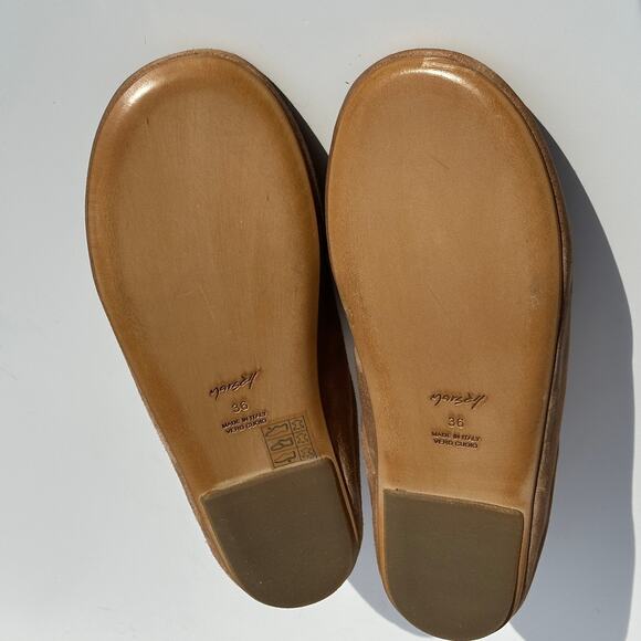Marsèll Marsell Italy Suede Girella Sabot Hazelnut Tan Nocciola 36 Mules Slides - Picture 6 of 16